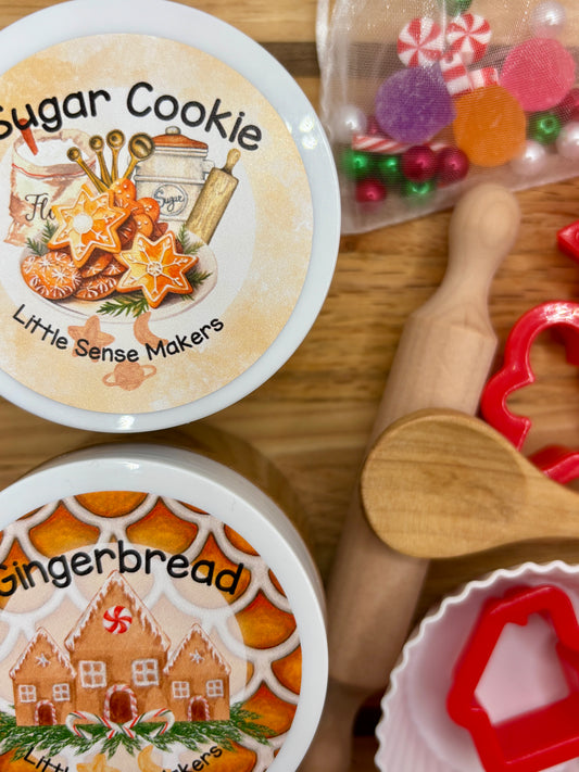 Christmas Cookie Play Dough Kit