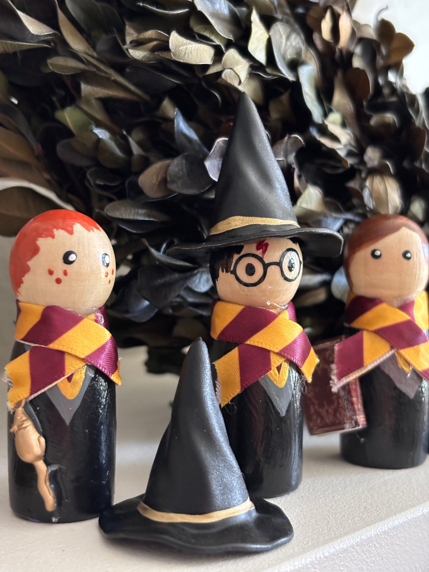 Magical Wizard Peg Doll Set