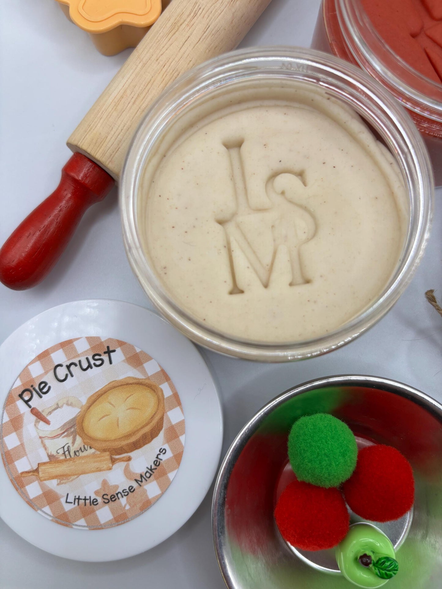 Apple Pie Play Dough Kit
