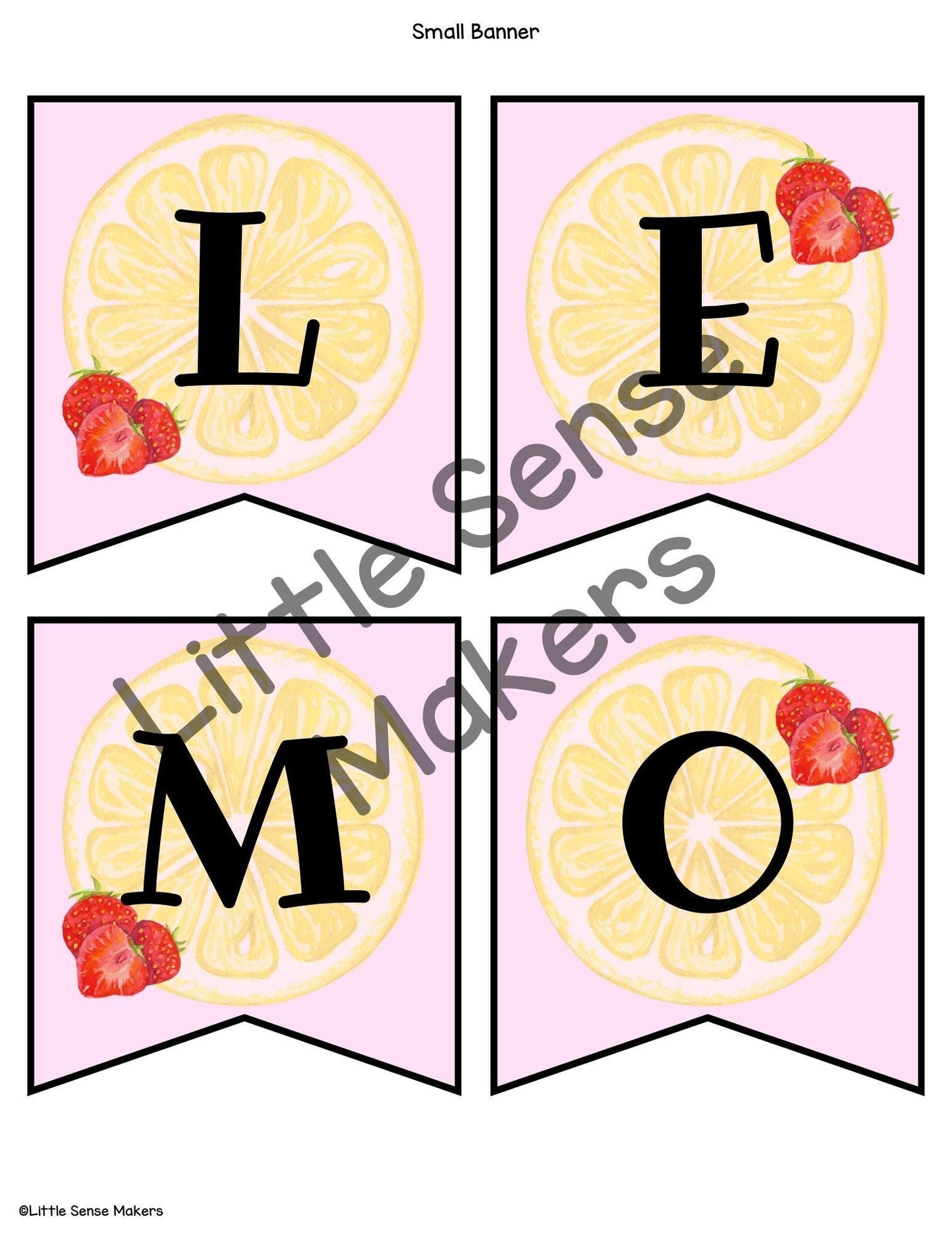 Lemonade Stand Dramatic Play Printables: Lemonade Sensory Kit Pack