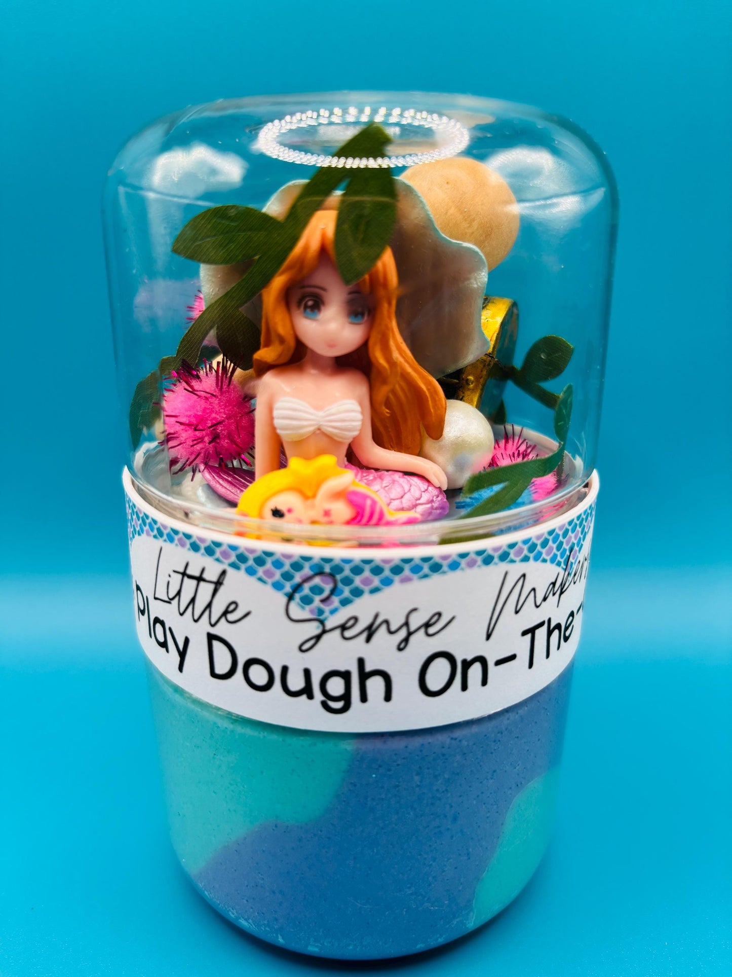 Mermaid Dough on the Go Jar