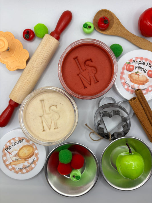 Apple Pie Play Dough Kit