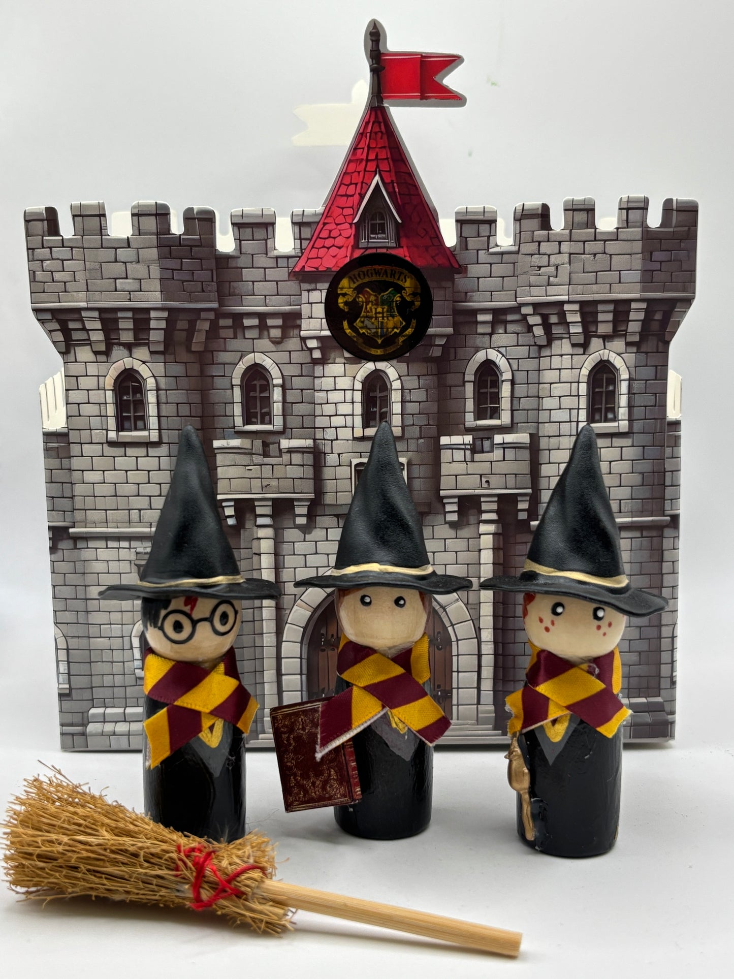 Magical Wizard Peg Doll Set