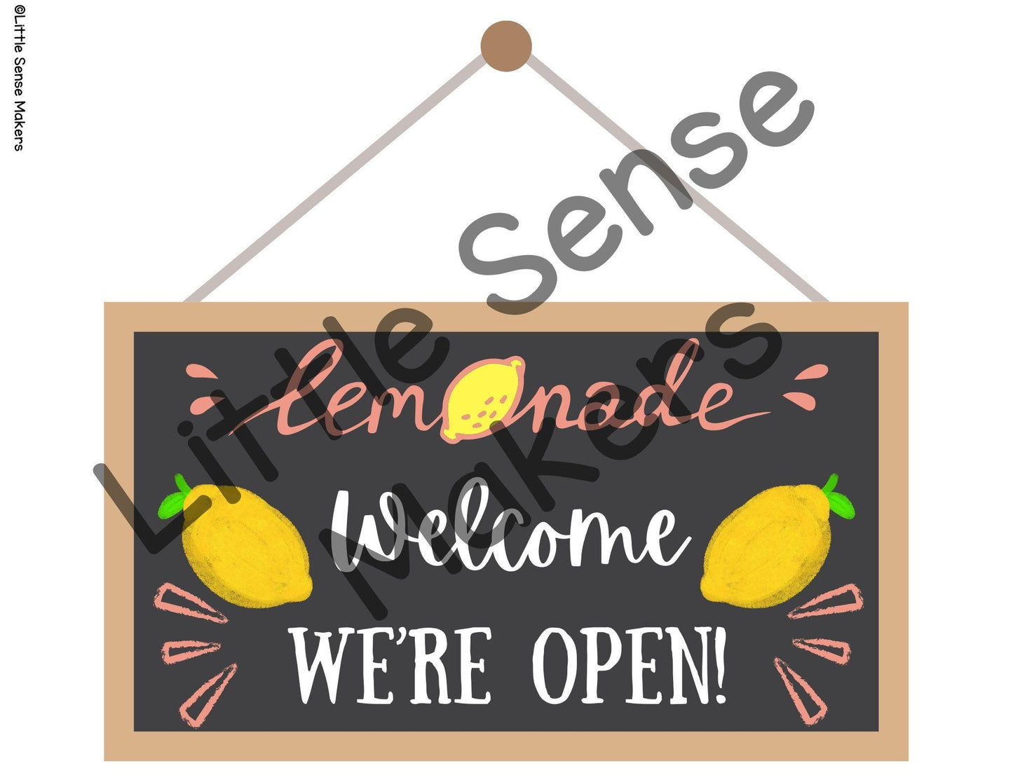 Lemonade Stand Dramatic Play Printables: Lemonade Sensory Kit Pack
