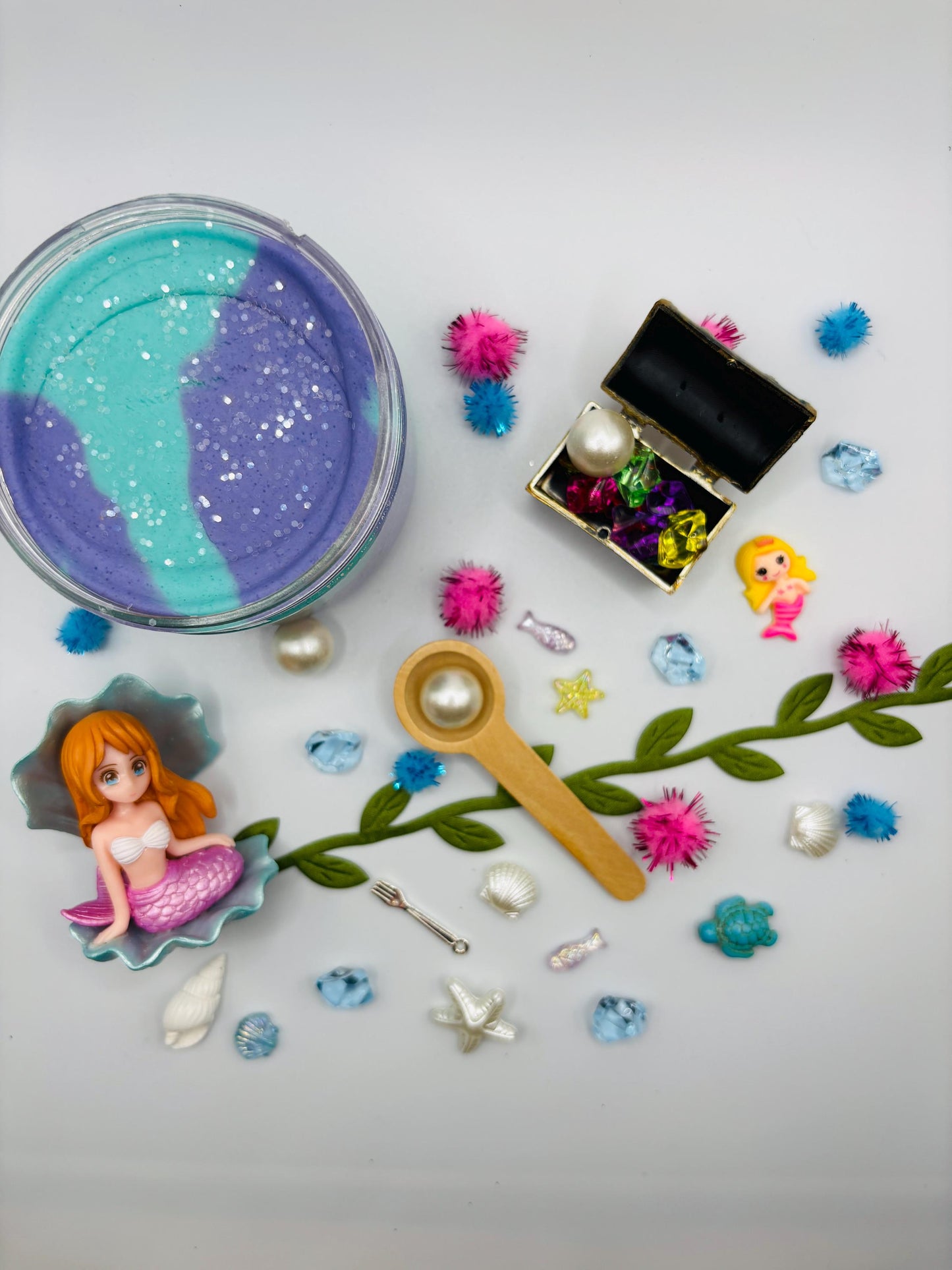 Mermaid Dough on the Go Jar
