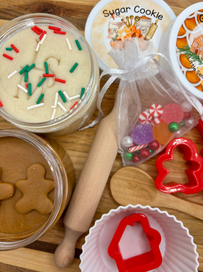 Christmas Cookie Play Dough Kit