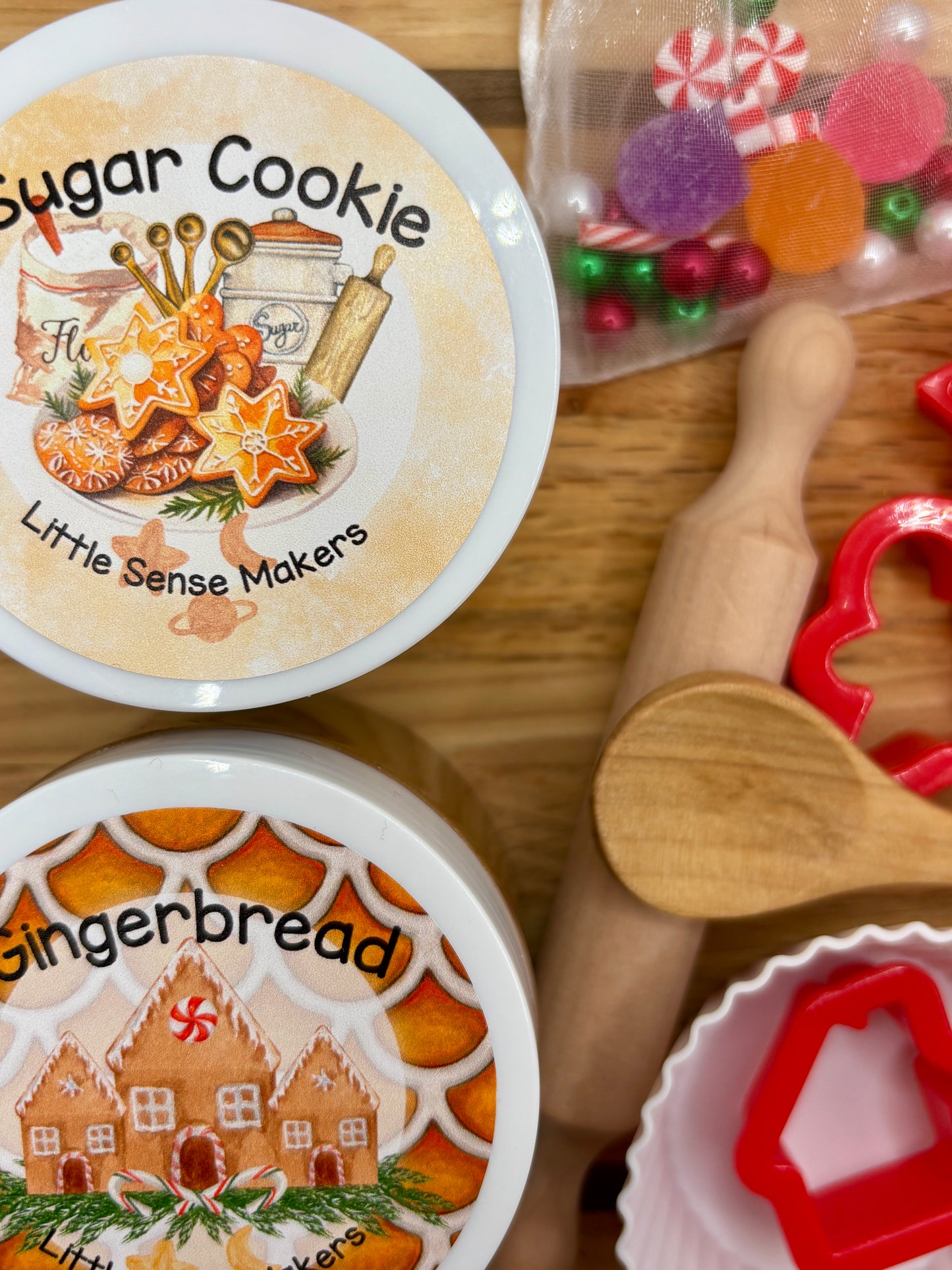 Christmas Cookie Play Dough Kit