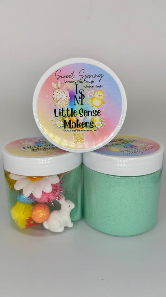 Sweet Spring Play Dough Jar | Easter Theme