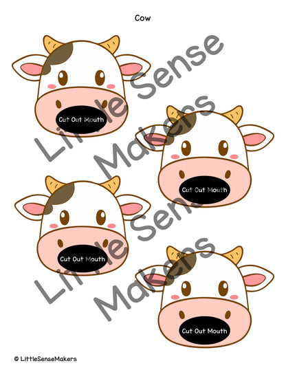 Feed the Farm Animals | Sensory Bin Activity | Fine Motor Skills Activity