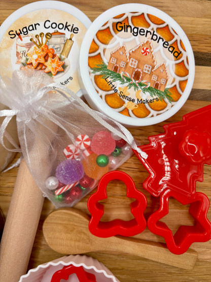 Christmas Cookie Play Dough Kit