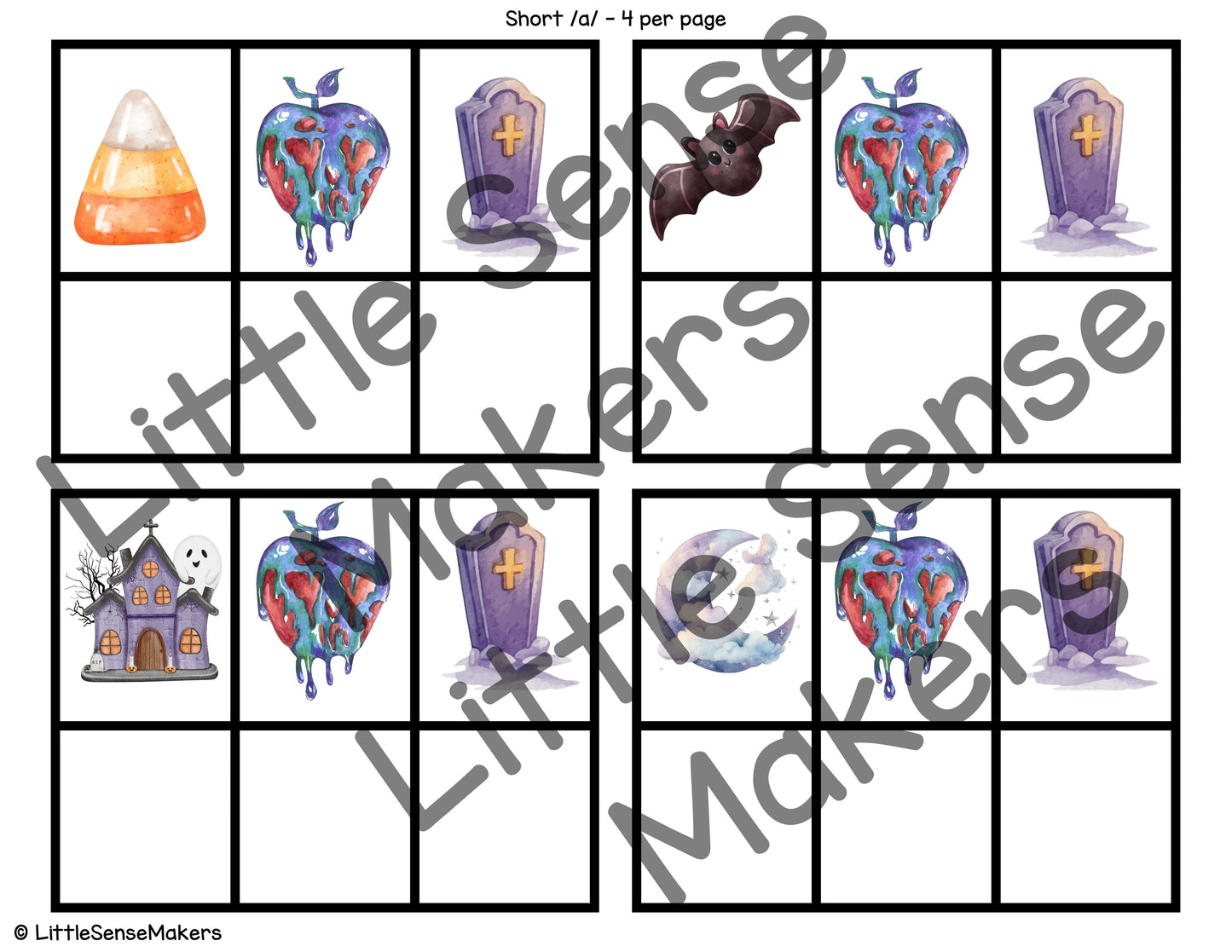 Mystery at CVC Manor | CVC Words | Reading Activity | Short Vowels Practice | Decoding CVC Words | Halloween Literacy Activity | Alphabet Activity