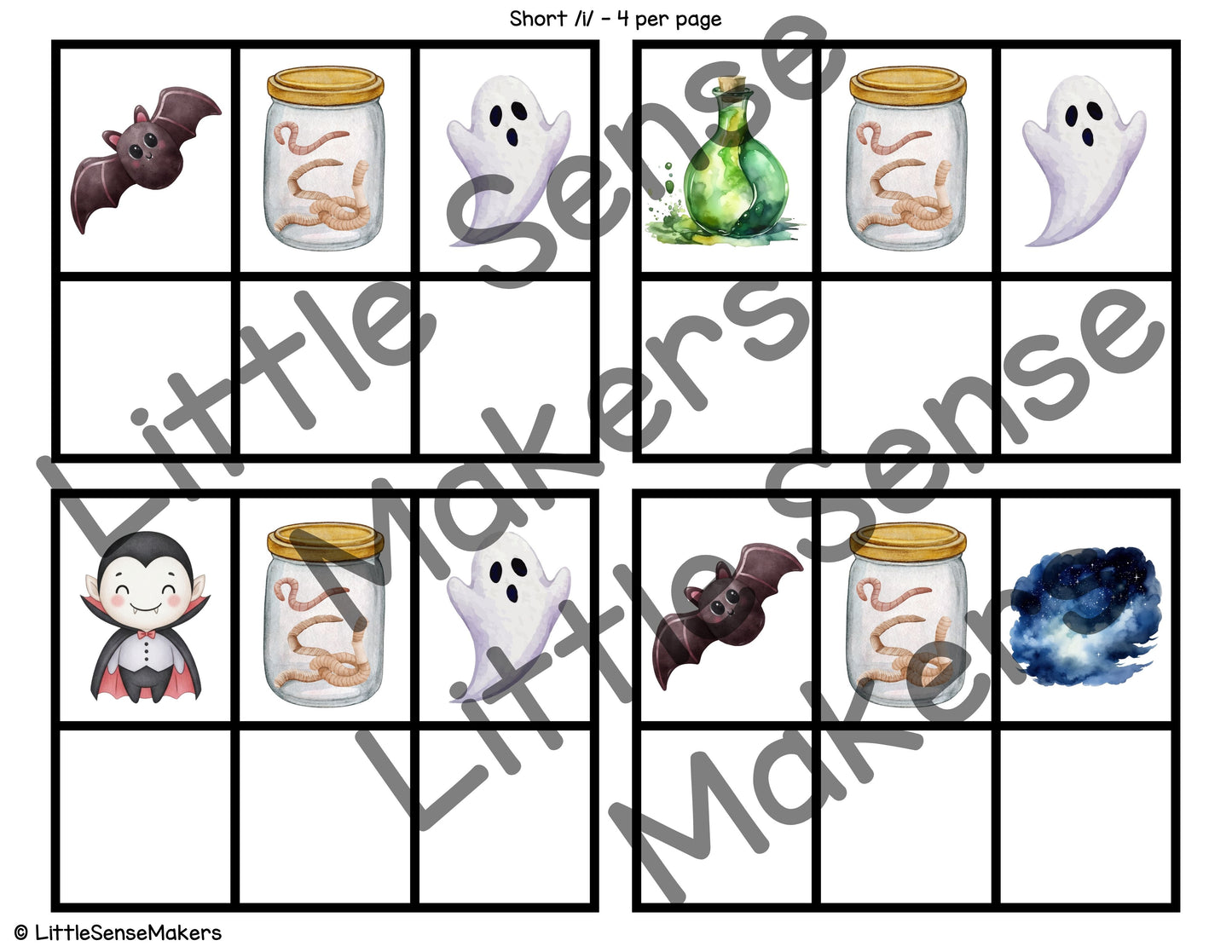 Mystery at CVC Manor | CVC Words | Reading Activity | Short Vowels Practice | Decoding CVC Words | Halloween Literacy Activity | Alphabet Activity