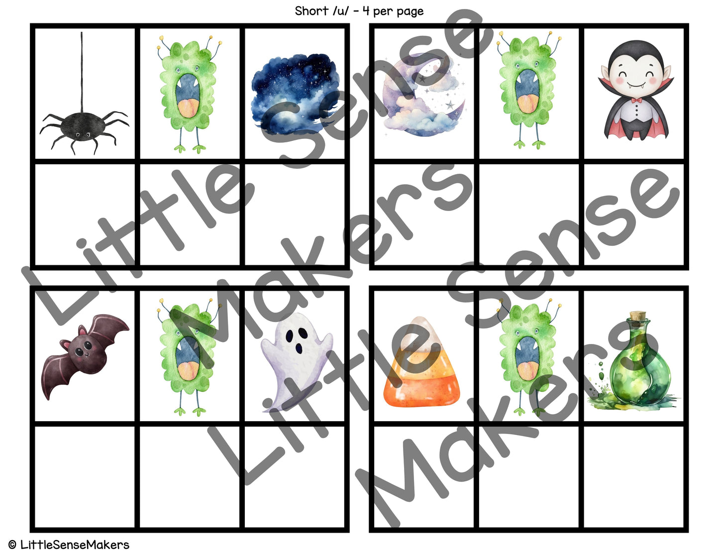 Mystery at CVC Manor | CVC Words | Reading Activity | Short Vowels Practice | Decoding CVC Words | Halloween Literacy Activity | Alphabet Activity