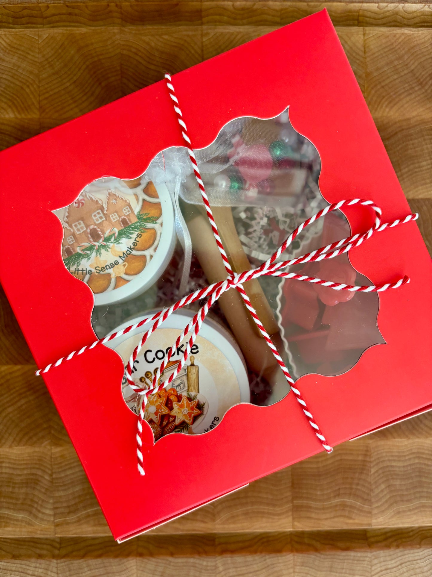 Christmas Cookie Play Dough Kit