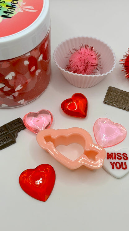 Valentine Play Dough Jar | Sweet Treat Theme