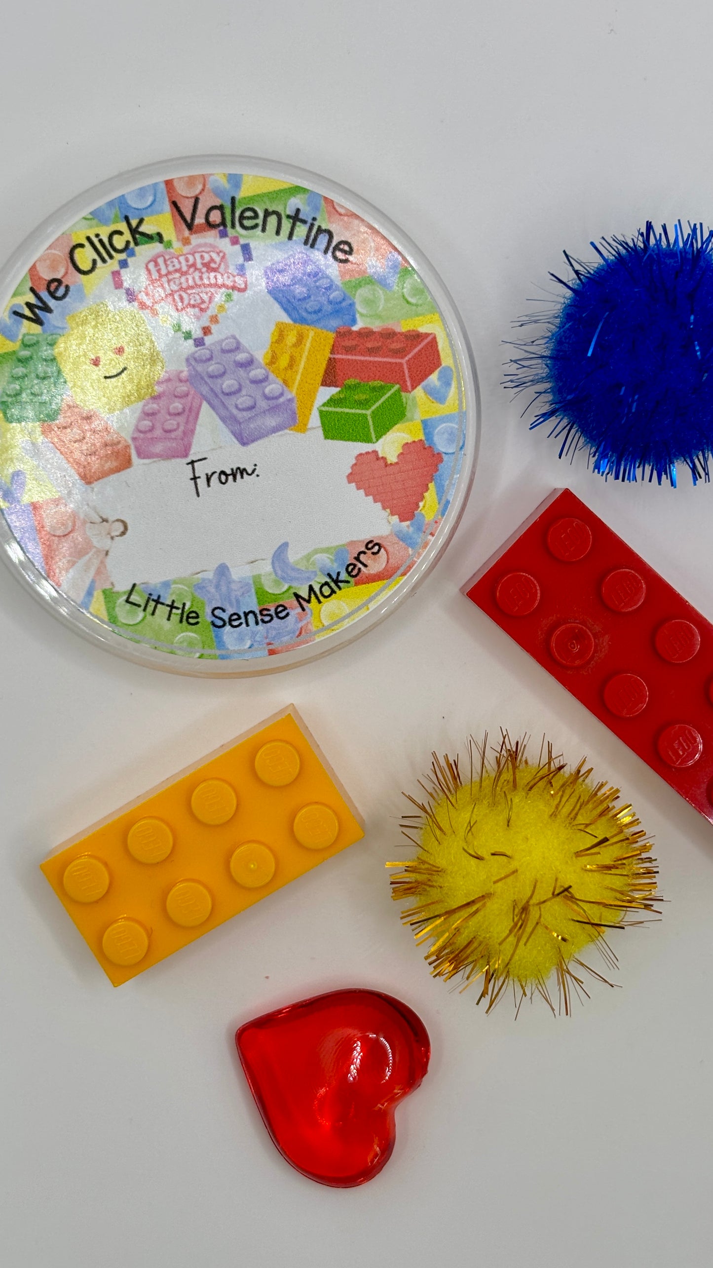Class Valentines - Lego Theme