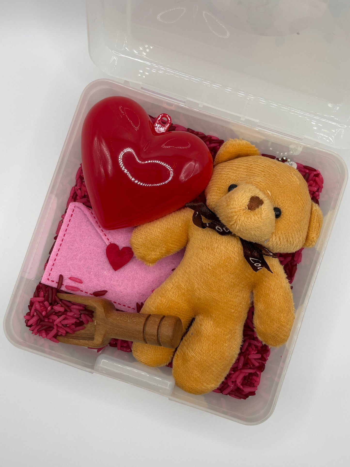 Teddy Bear's Valentine - Mini Sensory Play Kit