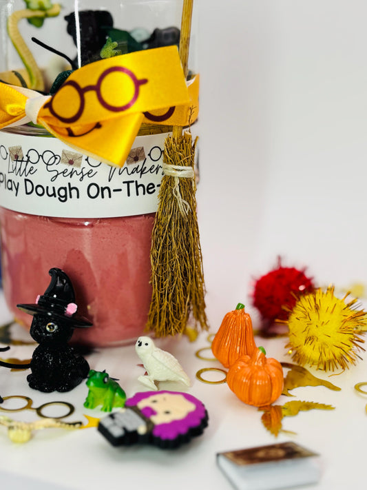 Magic Color-Changing Dough on the Go Jar
